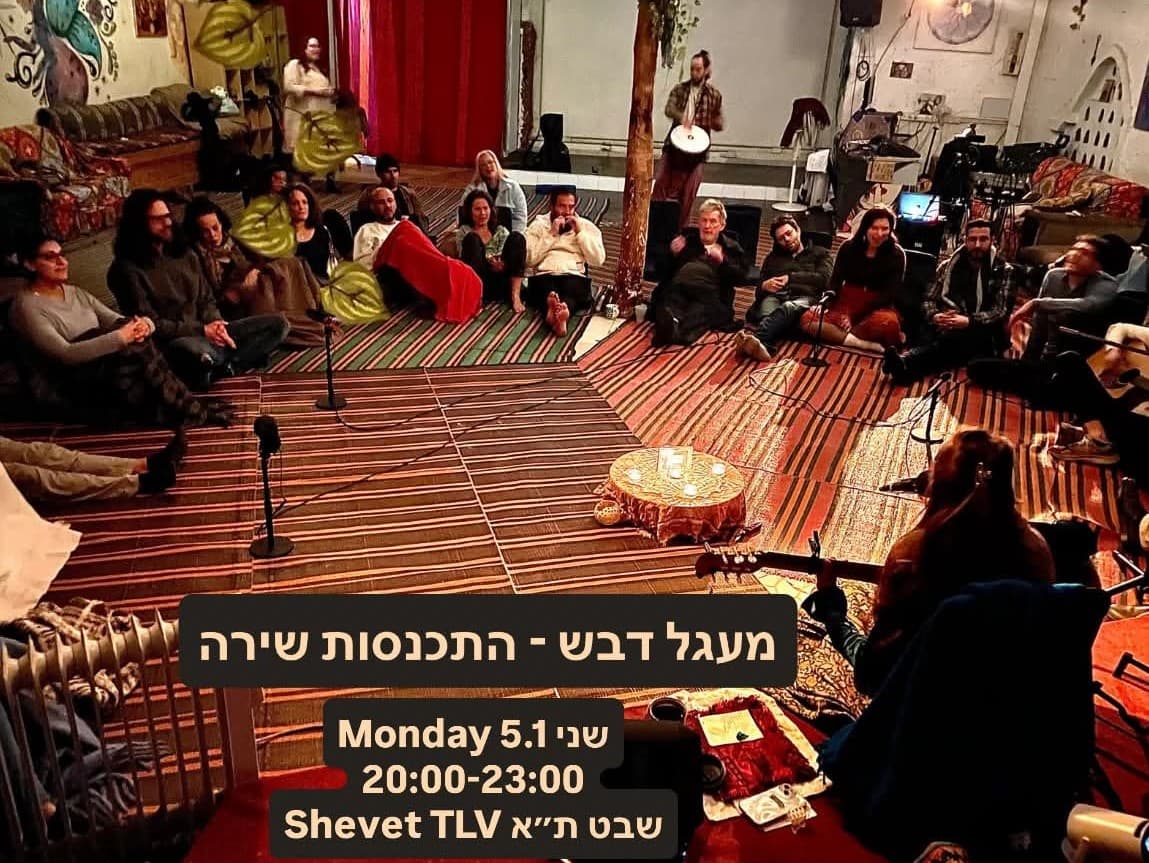 תמונה מתוך מעגל שירה.