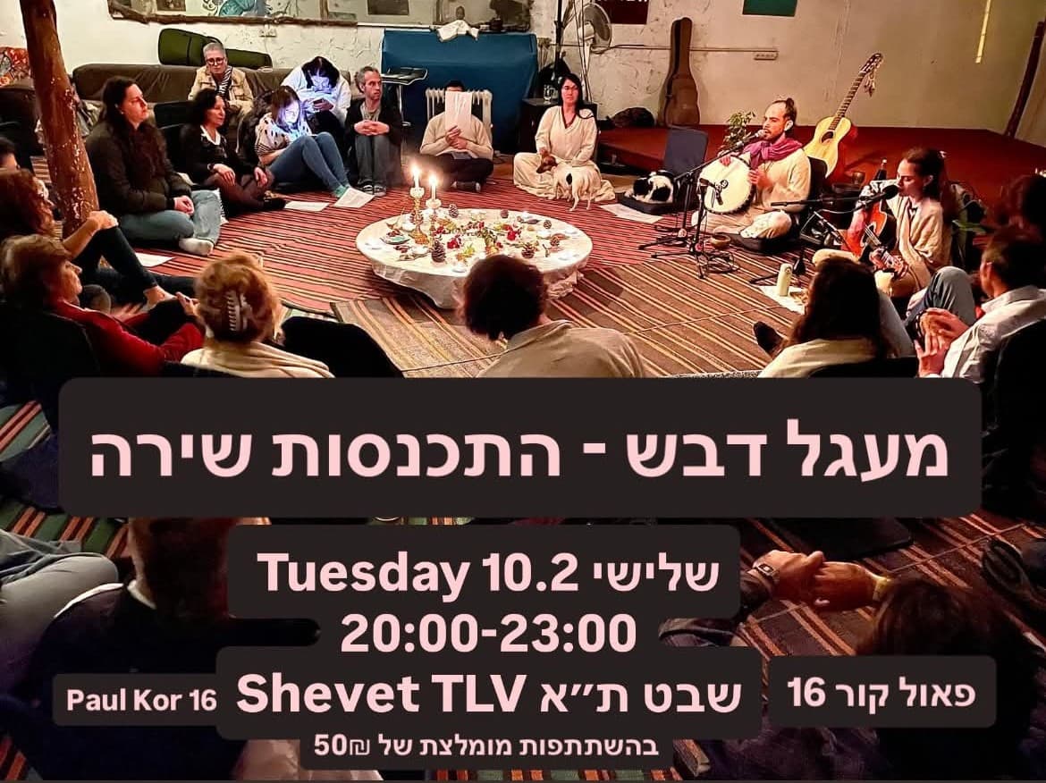 תמונה מתוך מעגל שירה.
