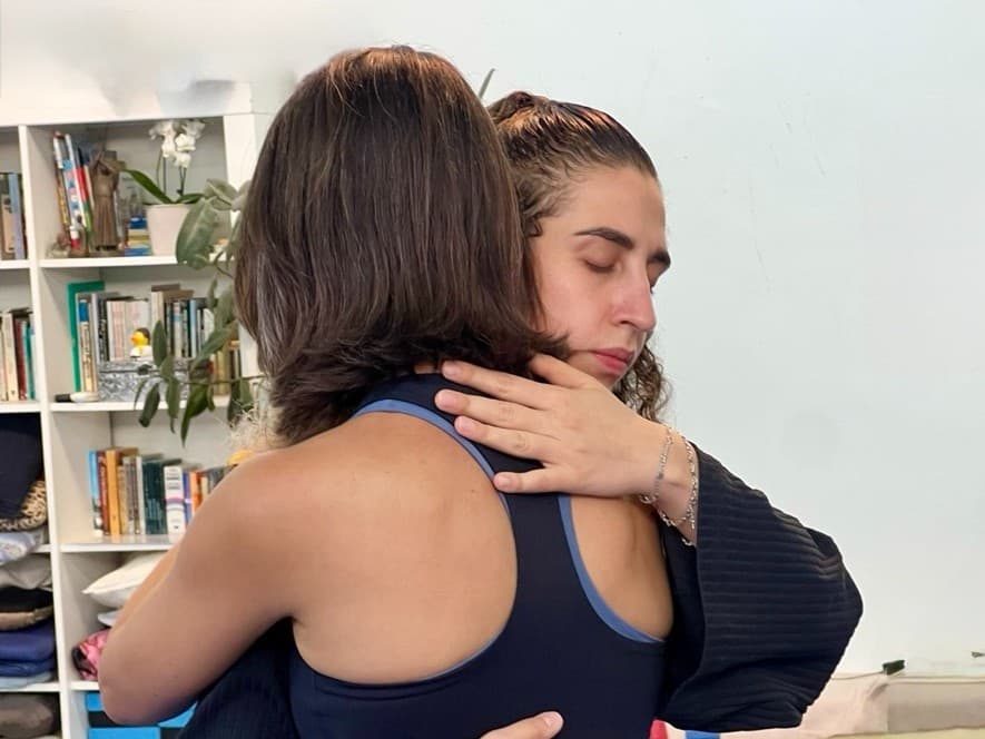 תמונה מתוך סדנת תנועה חופשית.